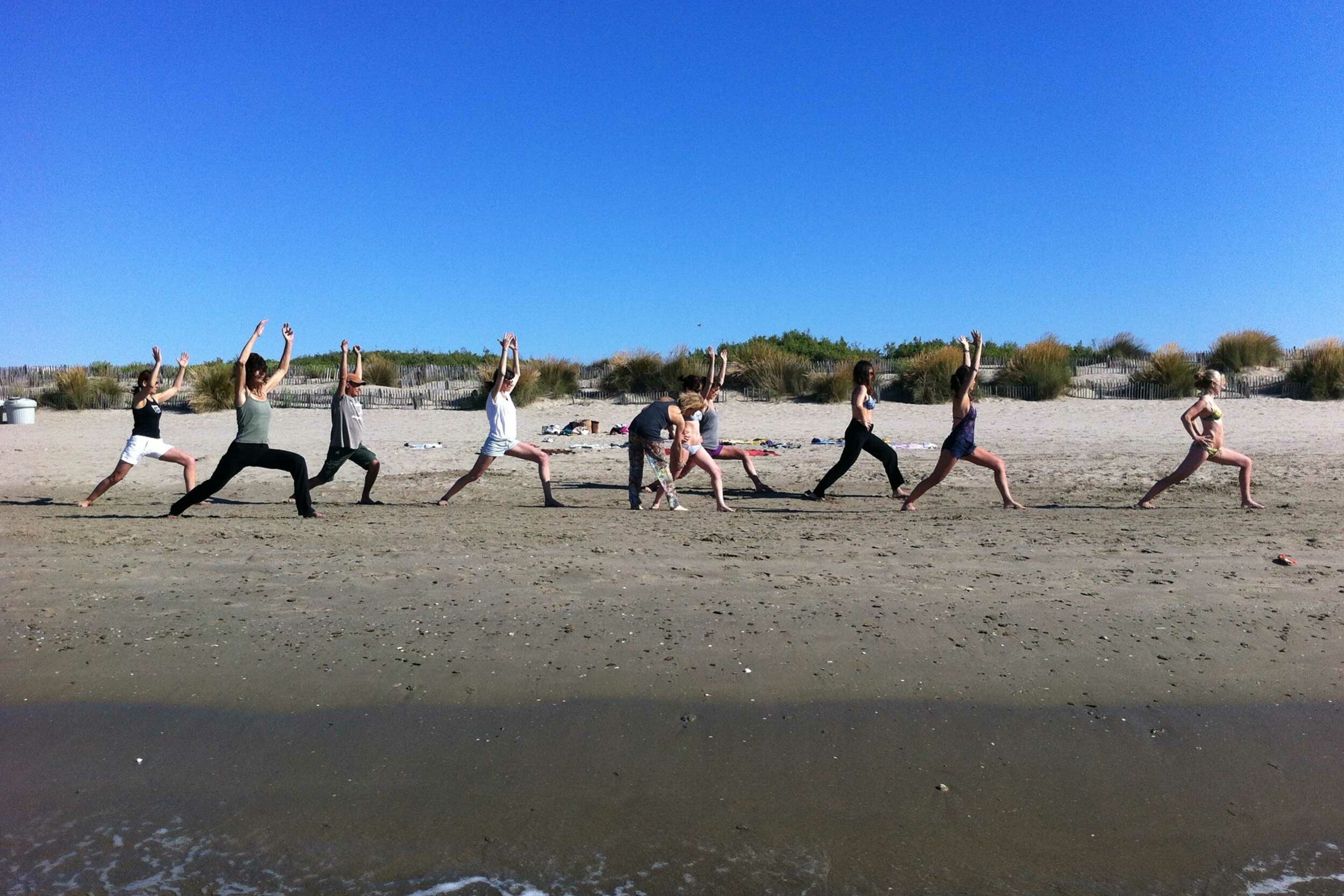 Yoga plage